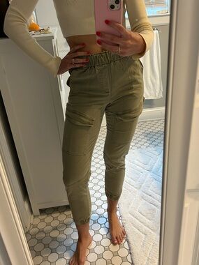 Young Fabulous & Broke Sage Green Cargo Pants